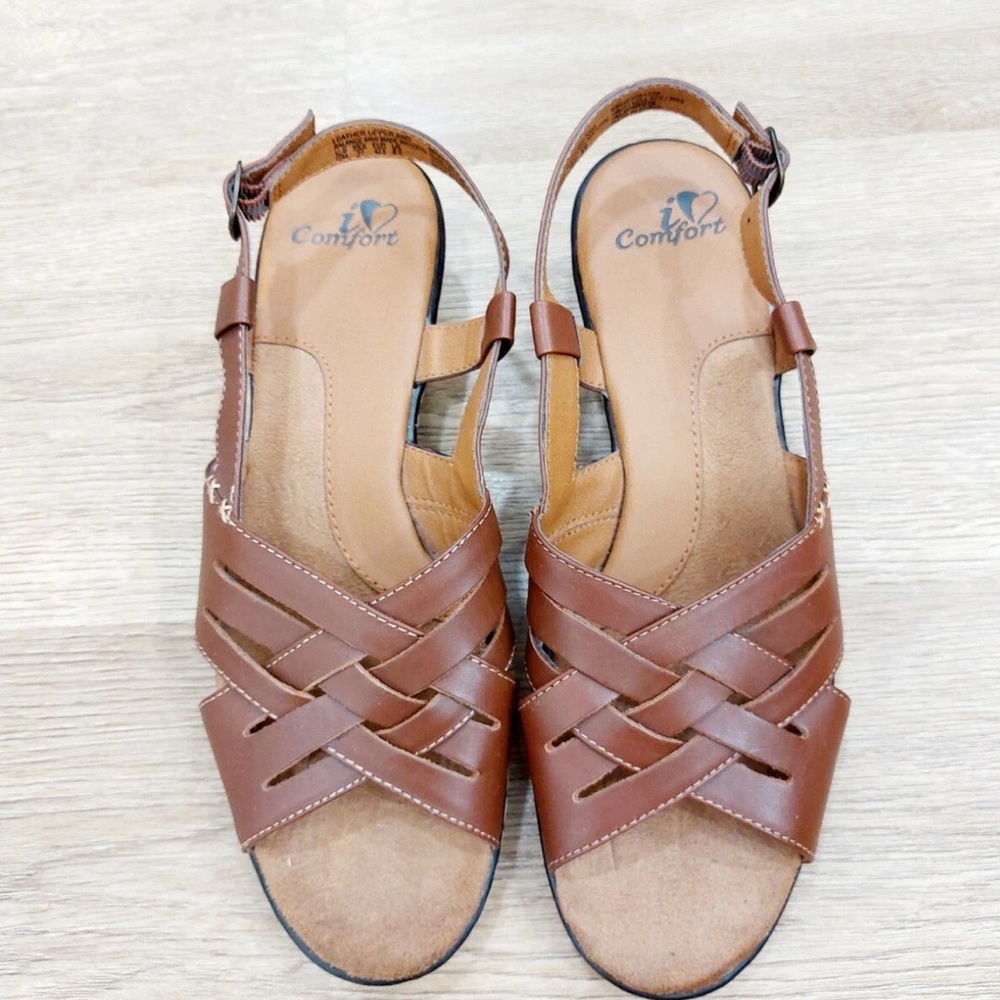 I Love Comfort Brown Women's Sandals